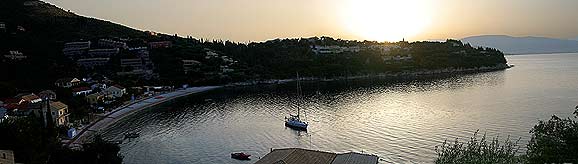 Kalami Corfu at dawn